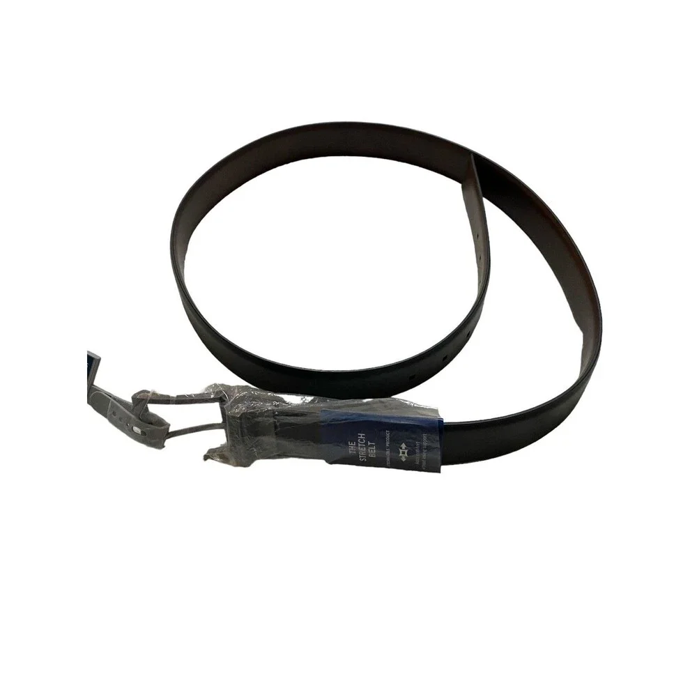 Kenneth Cole Reaction Men’s Reversible Stretch Belt XL Black Brown NWT